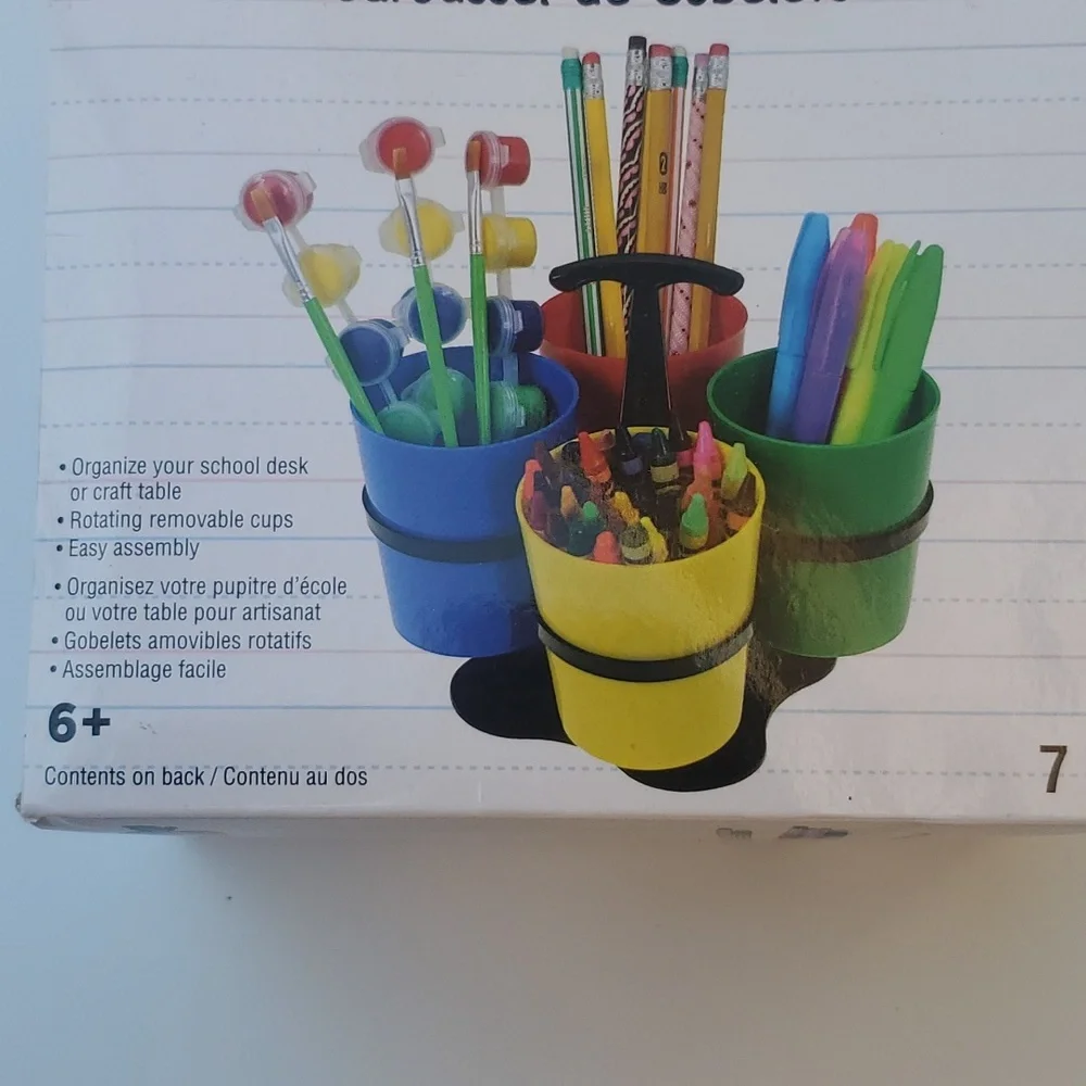 CUP CAROUSEL PENS AND PENCILS